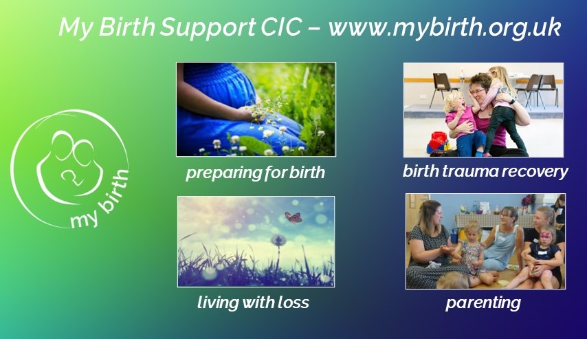 The cover picture for My Birth Support CICs Facebook page